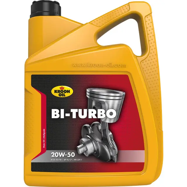 Kroon-oil 5 L Can Bi-turbo 20w-50 Seizoensaanbieding