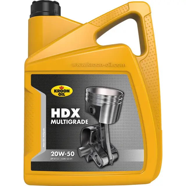 Koop Vandaag Kroon-oil 5 L Can Hdx 20w-50