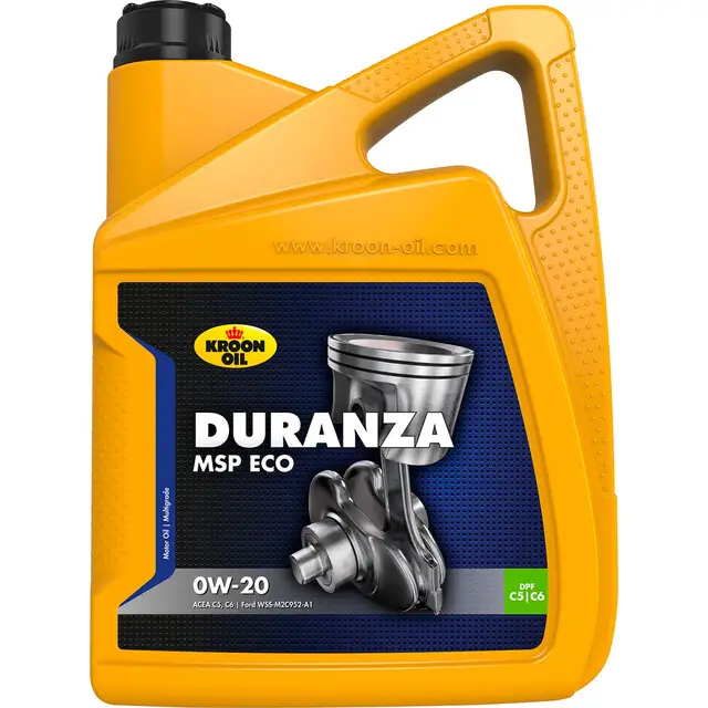 Koop Online Kroon-oil 5 L Can Duranza Msp Eco 0w-20
