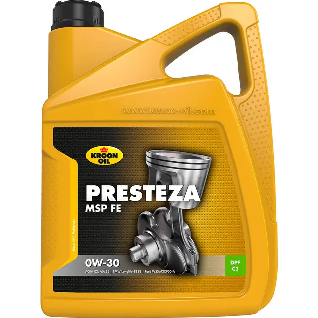 Handgemaakt Kroon-oil 5 L Can Presteza Msp Fe 0w-30