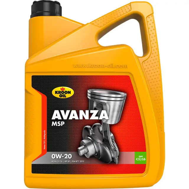 Kroon-oil 5 L Can Avanza Msp 0w-20 Weekendaanbieding