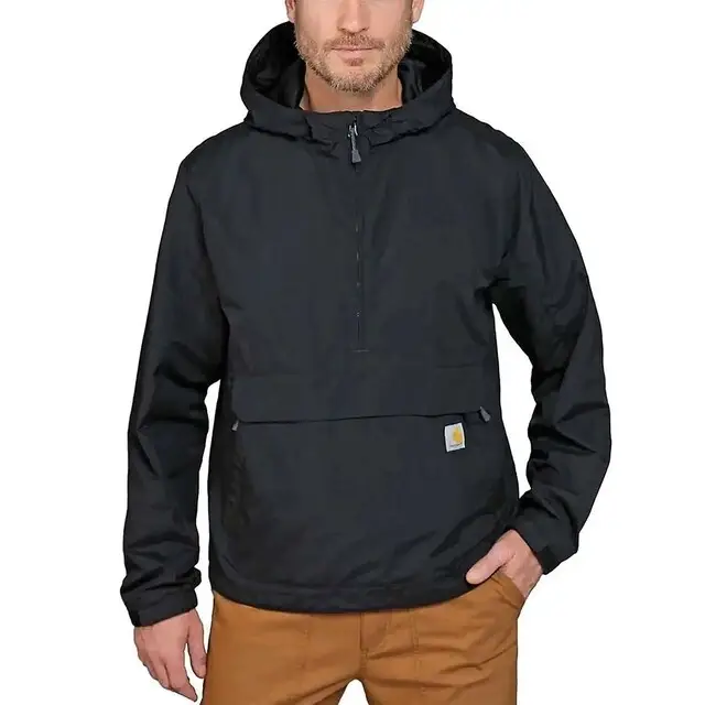 Weekendaanbieding Carhartt Heren Jas Ruime Pasvorm Zwart - Maat L