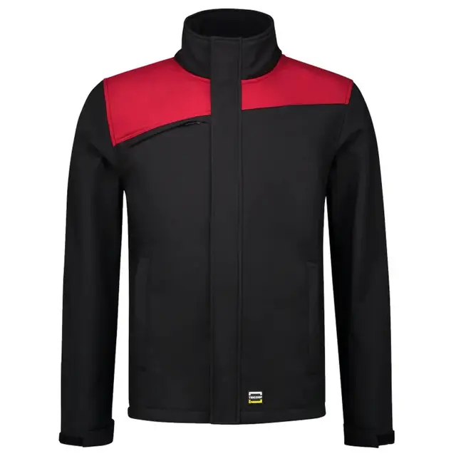 Tricorp Softshell Bicolor Naden Blackred 402021 M Actieprijs