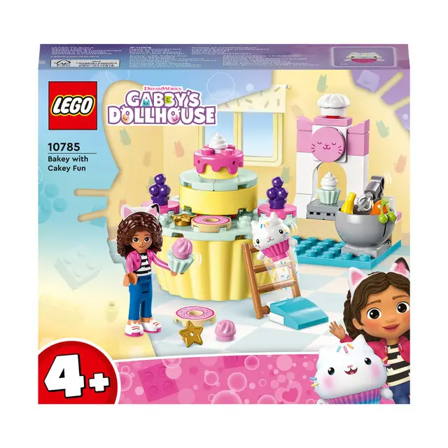 Gratis Retour LEGO Gabbys Dollhouse 10785 - Cakey's creaties