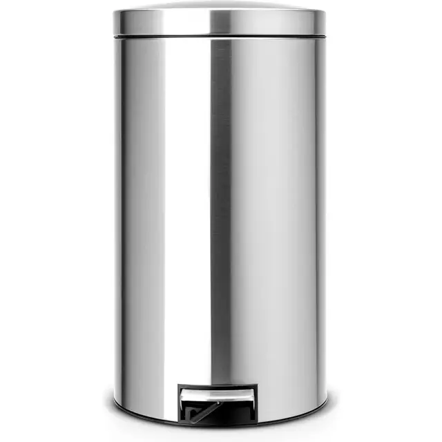 Brabantia Silent Prullenbak - 45 L - Matt Steel Fingerprint Proof Nieuw