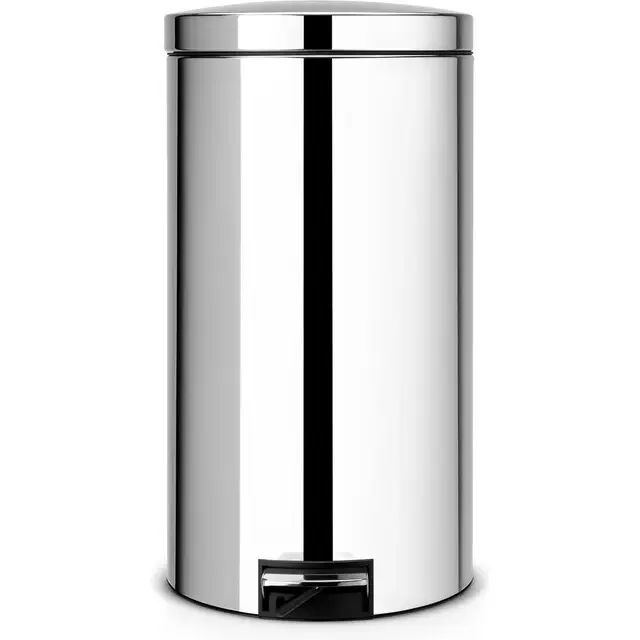 Direct Verzonden Brabantia Silent Prullenbak - 45 l - Brilliant Steel