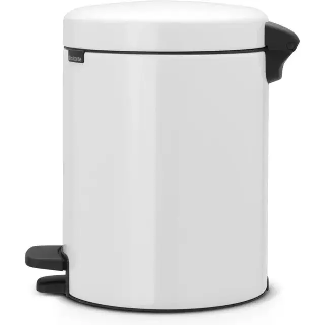 Beperkt Aanbod Brabantia NewIcon Pedaalemmer - 5L - Wit