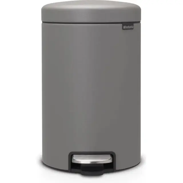 Brabantia NewIcon Pedaalemmer - 12L - Grijs Koop Vandaag