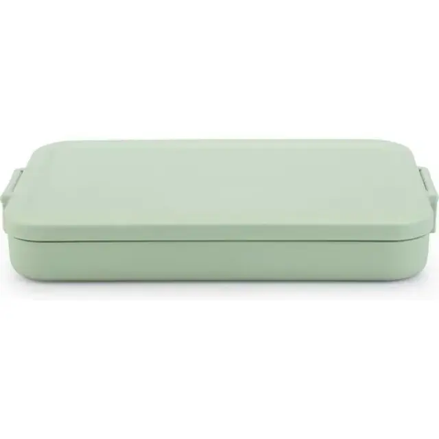 Brabantia Make & Take Lunchbox, plat, kunststof - Jade Green In De Mode