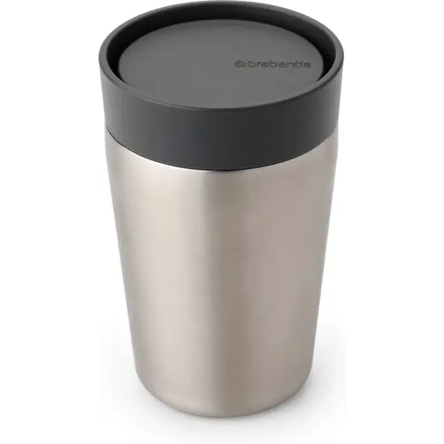 Brabantia Make & Take Isoleerbeker Klein - 0,2L - Dark Grey Merkproduct