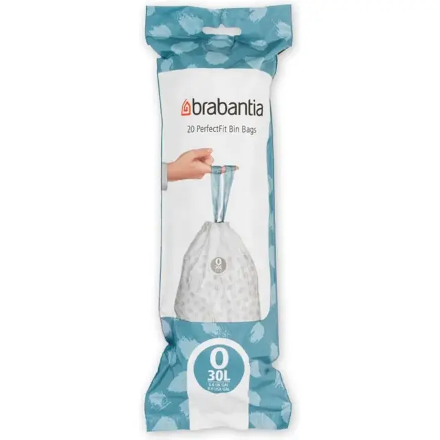 Brabantia PerfectFit Vuilniszakken - 30 l - Code O - 20 stuks Trendy