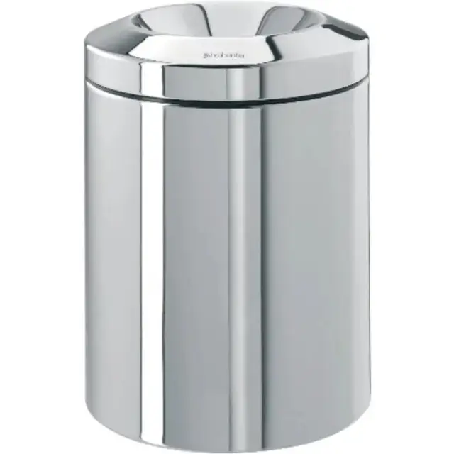 Brabantia Prullenbak - Vlamdover - 7 liter - Brilliant Steel Aanbieding