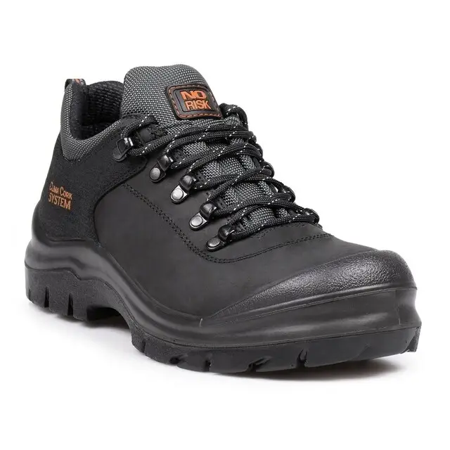 No Risk Werkschoenen Greystone S3 Zwart/Grijs Maat 43 Budget