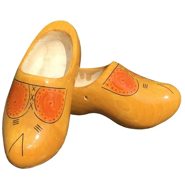 Limited Edition Scherjon Kinder Kapklompen Geel Maat 30/31