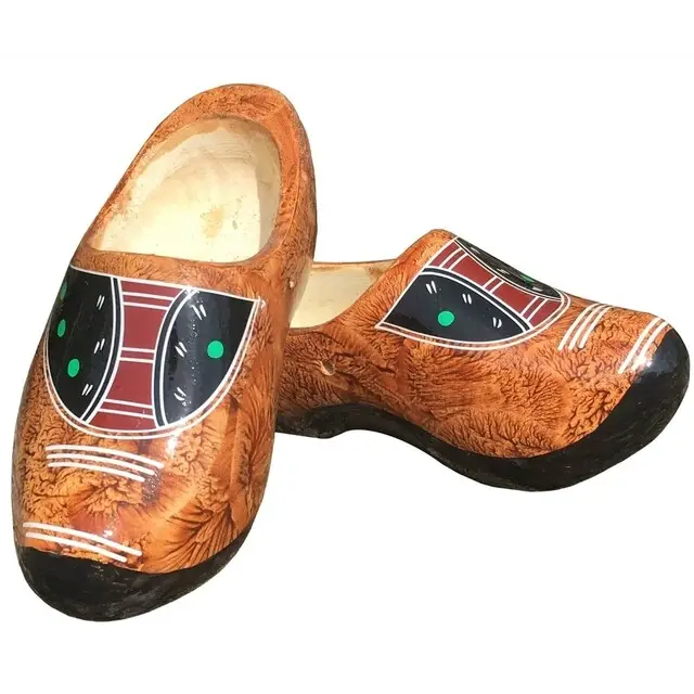 Scherjon Kinder Kapklompen Bruin Maat 35/36 Budget