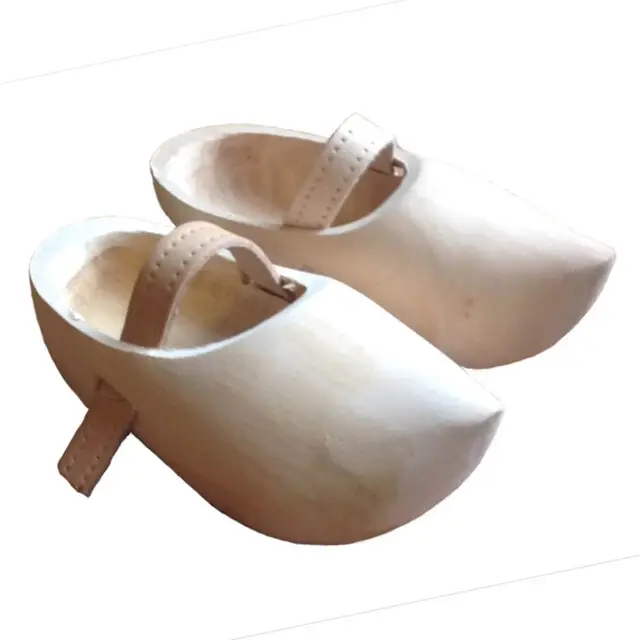 Hoge Kwaliteit Scherjon Kinder Tripklompen Blank Maat 27