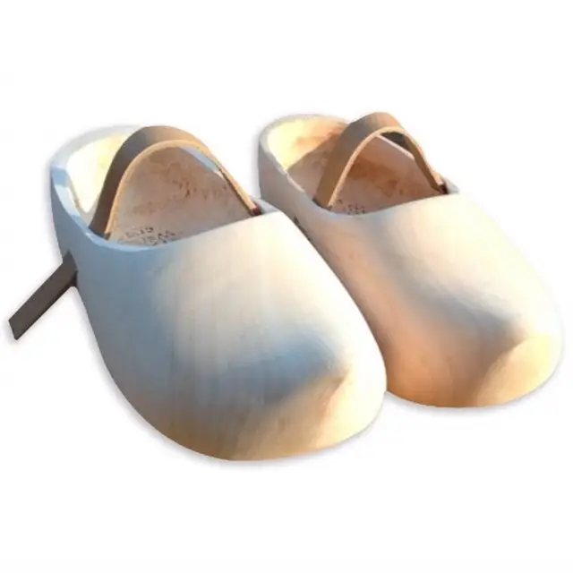 Laatste Versie Scherjon Tripklompen Blank Maat 37