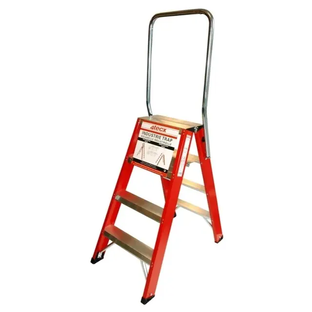 Trendy 4Tecx Dubbel oploopbare industrietrap “ 2x5 treden