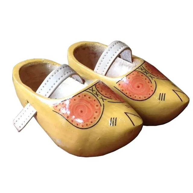 Wereldwijde Verzending Scherjon Kinder Tripklompen Geel Maat 35/36