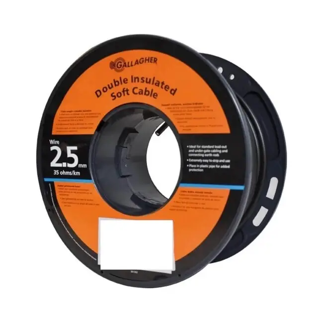 Professioneel Grondkabel (Aanvoerkabel) Gallagher 2,5 MM - 400 Meter