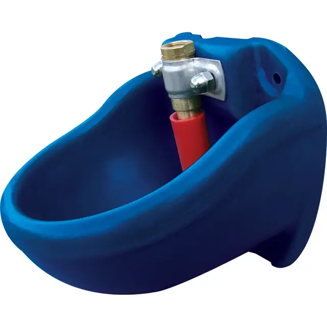 JFC Staldrinkbak - Kunststof - Buismontage - Staafventiel - 1/2" - 2 Liter - Model DBL7 Plaats Bestelling