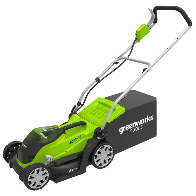 Greenworks G40LM35 40 V Accu Grasmaaier - Met Accu en Lader In De Mode
