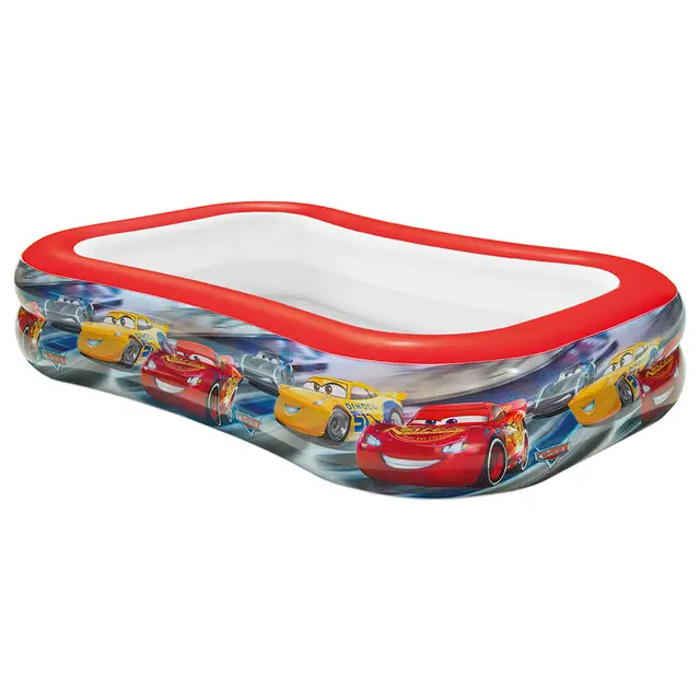 Intex Kinderzwembad Cars - 262 x 175 x 56 cm Op = Op