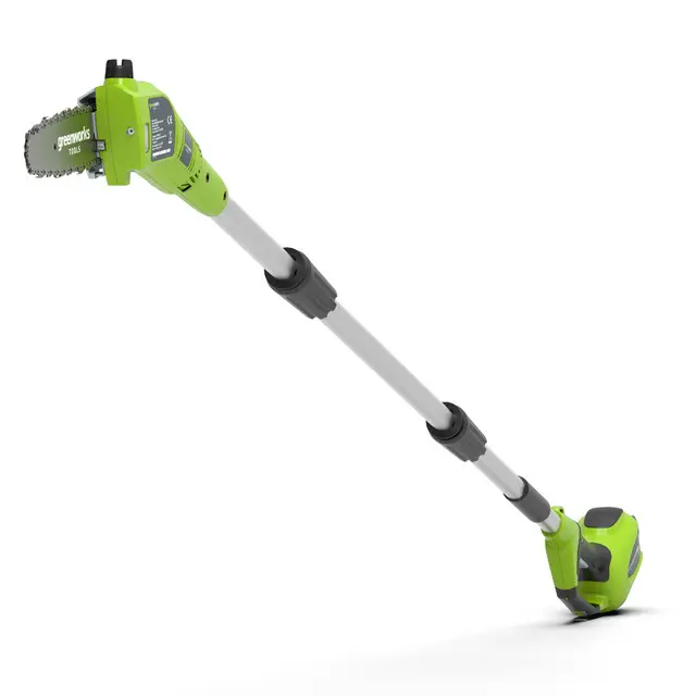 Greenworks G24PS20 24 V Accu Hoogsnoeier 20 cm - Zonder Accu en Lader Beperkte Voorraad