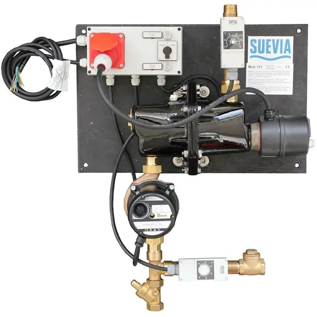 Meest Verkocht Suevia Rondpompsysteem Model 311 - 1" of 3/4" - Tot 250 meter Leiding - 400 V