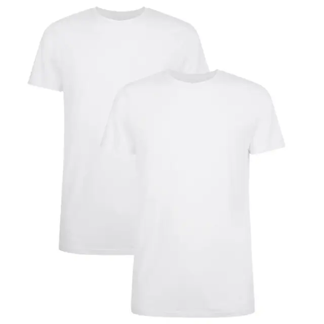 Bamboo Basics T-Shirt Ruben 2-Pack Wit Maat L Professioneel
