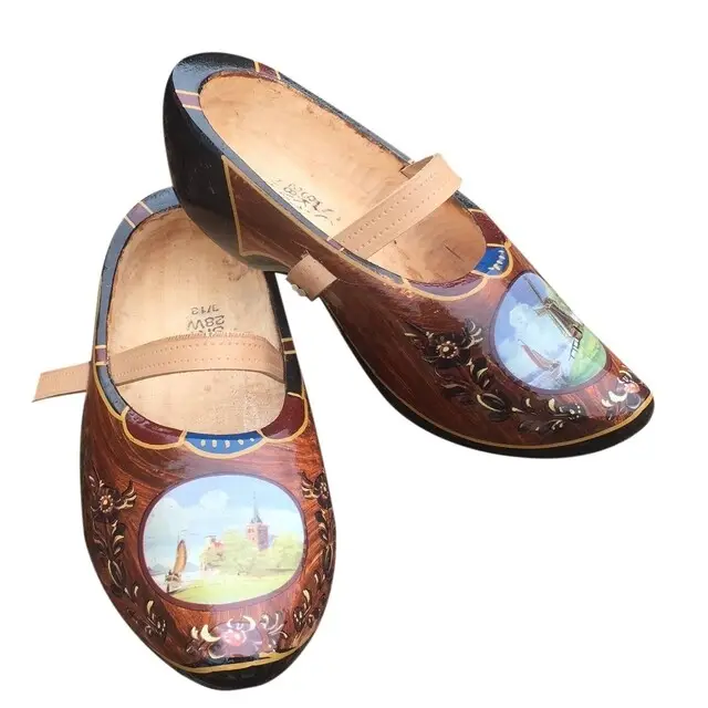 Scherjon Tripklomp Bruin met Landschap Maat 44 Beste Prijs