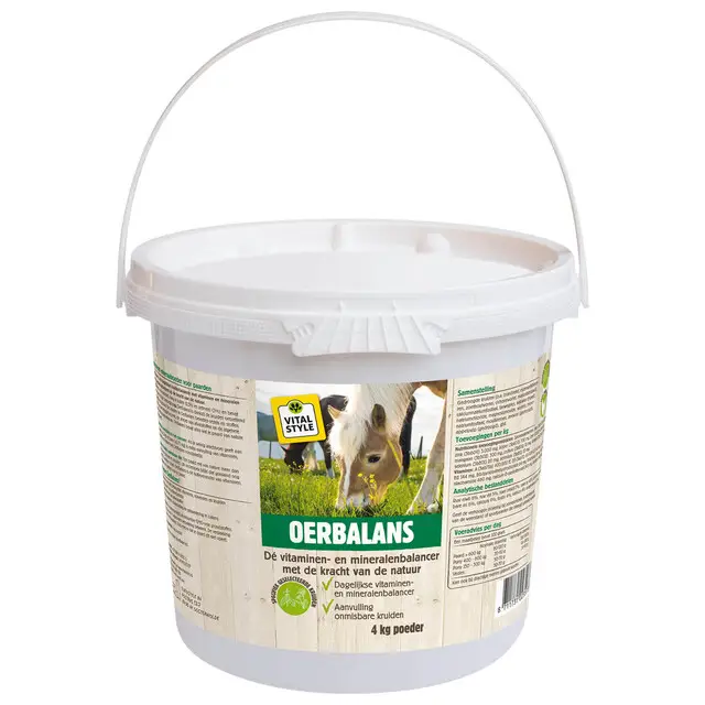 VITALstyle OerBalans Poeder Emmer 4 KG Fabrieksprijs