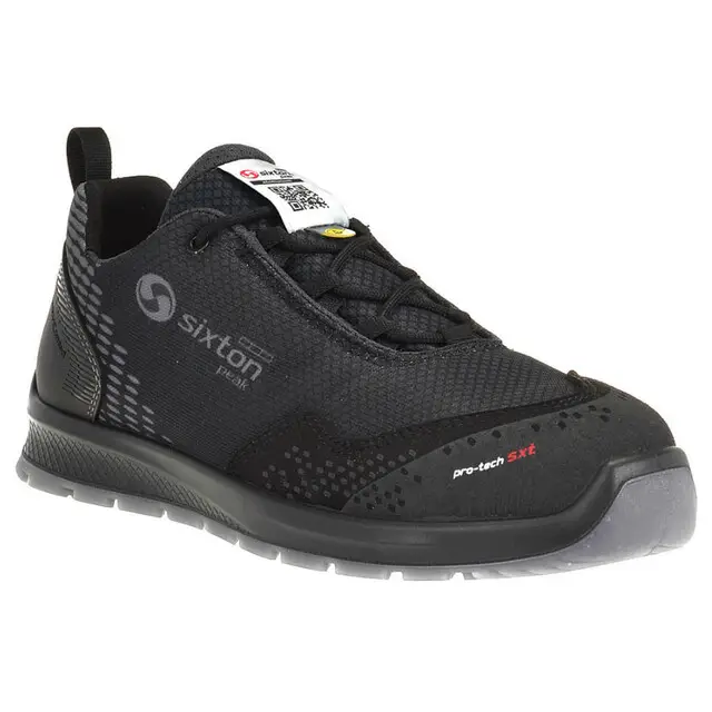 Budget Sixton Peak Werkschoenen Auckland S3 ESD Zwart Maat 44