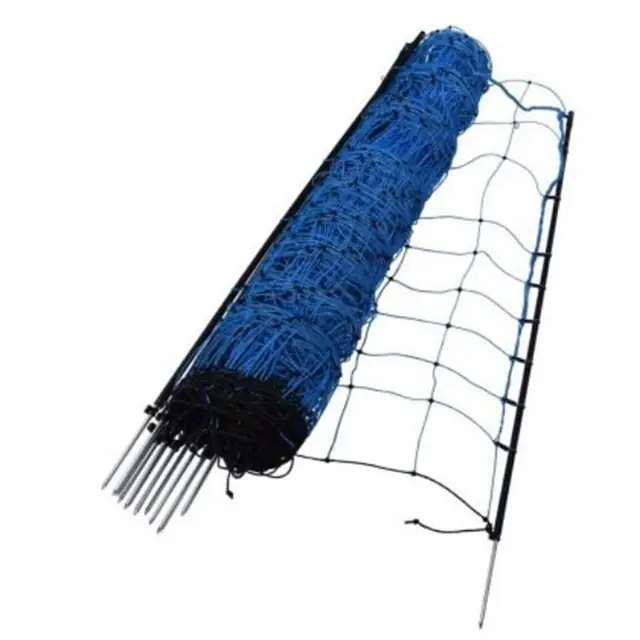 Exclusief Gallagher Wolvennet (120 Cm / Enkele Pen / Blauw) - 50 Meter