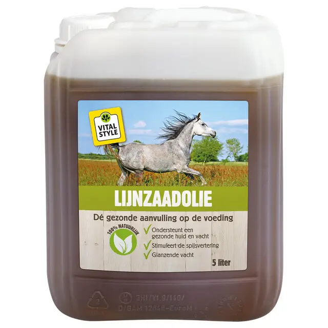 VITALstyle LijnzaadOlie 5 Liter Jerrycan Groothandel