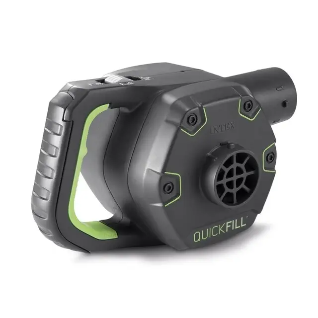Handgemaakt Intex Quickfill deluxe met accu luchtpomp