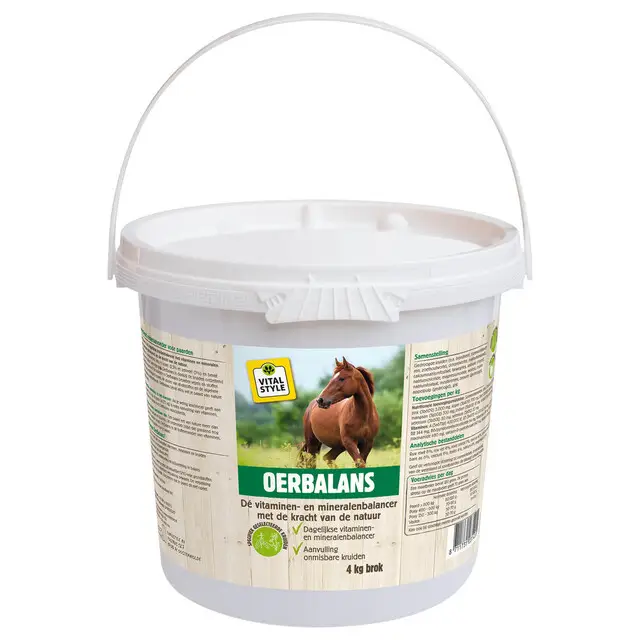 VITALstyle OerBalans Brok Emmer 4 KG Direct Verzonden