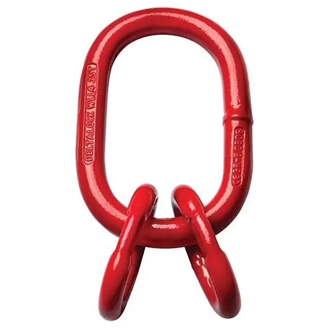 DELTALOCK Grade 80 - Topschalm met verloopringen - 11,2 ton Handgemaakt