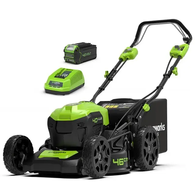 Plaats Bestelling Greenworks GD40LM46SPK 40 V Accu Grasmaaier - Met Accu en Lader