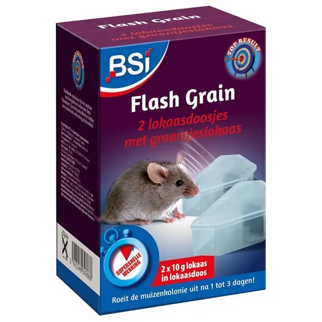 Topkwaliteit BSI Flash Grain Met Lokaasdoosje 2 Stuks
