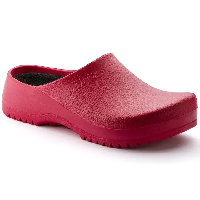 Premium Birkenstock Dichte Klomp Super-Birki Rood Maat 38
