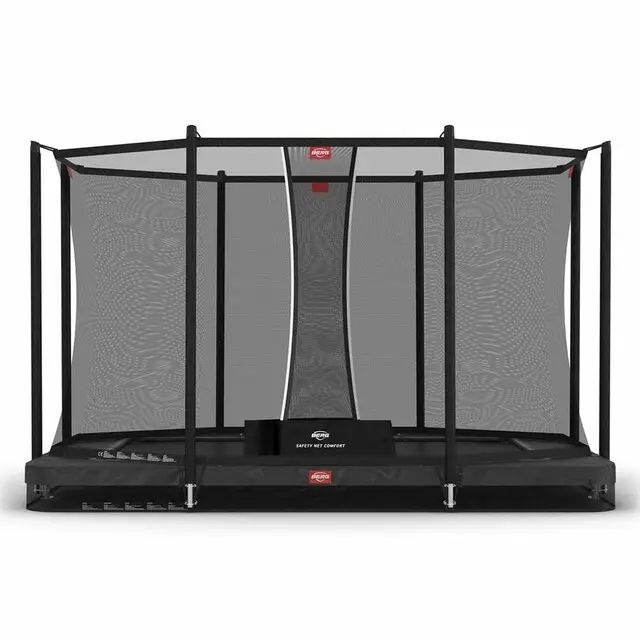 BERG Trampoline Ultim Favorit Inground Grijs - 330 x 220 cm Safety Net Comfort Koop Online
