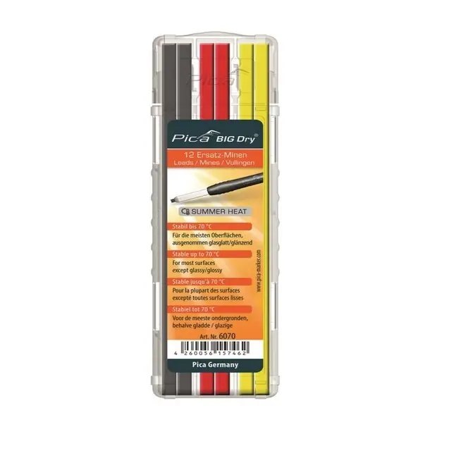 Pica Big Dry Navullingen Summerheat - 3 Kleuren Exclusieve Aanbieding