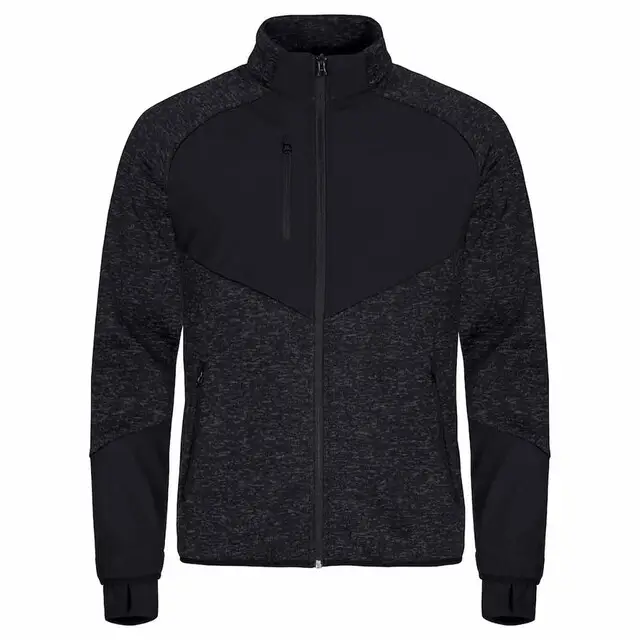 Must-Have Clique Haines fleecejack zwart maat XL