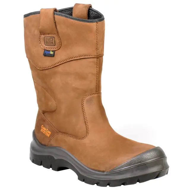 Uitverkoop No Risk Werklaars Hawick S3 Bruin Maat 48