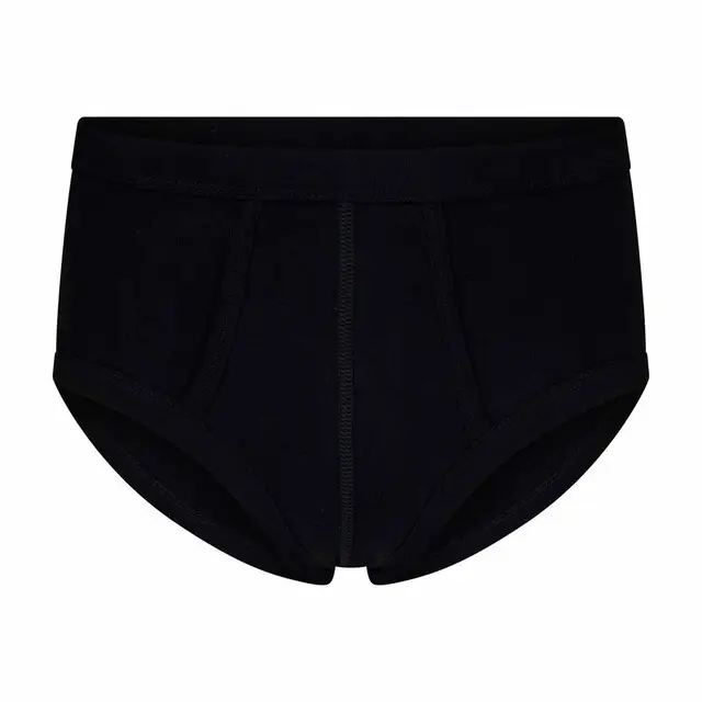 Ambachtelijk Beeren Onderbroek Heren Zwart 2-Pck - Maat XXL