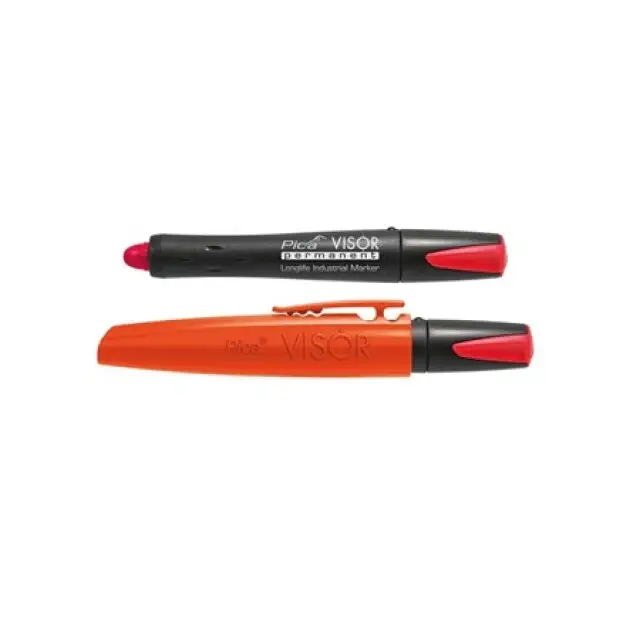 Gratis Retour Pica 990/52 Visor Permanent Marker - Wit