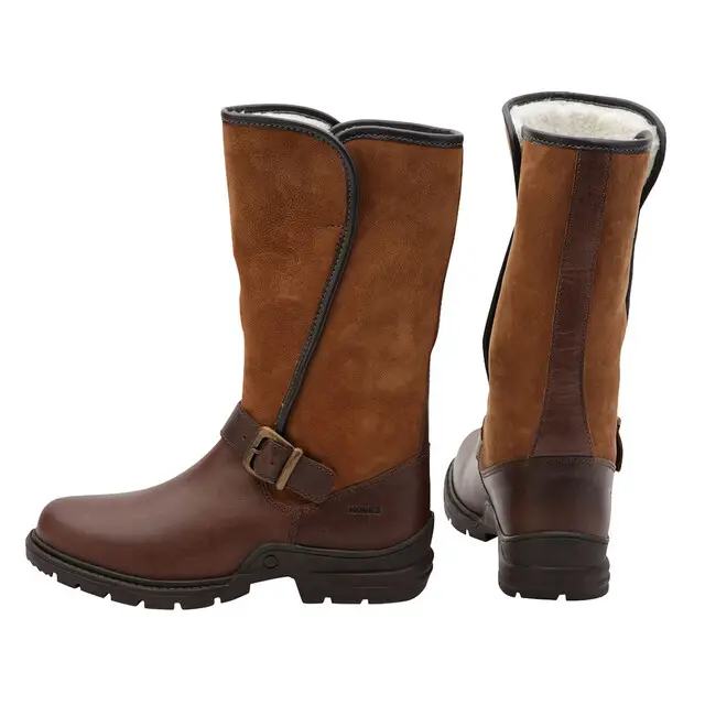 Plaats Bestelling Horka Leren Outdoorlaars Chesterfield Bruin - Maat 43