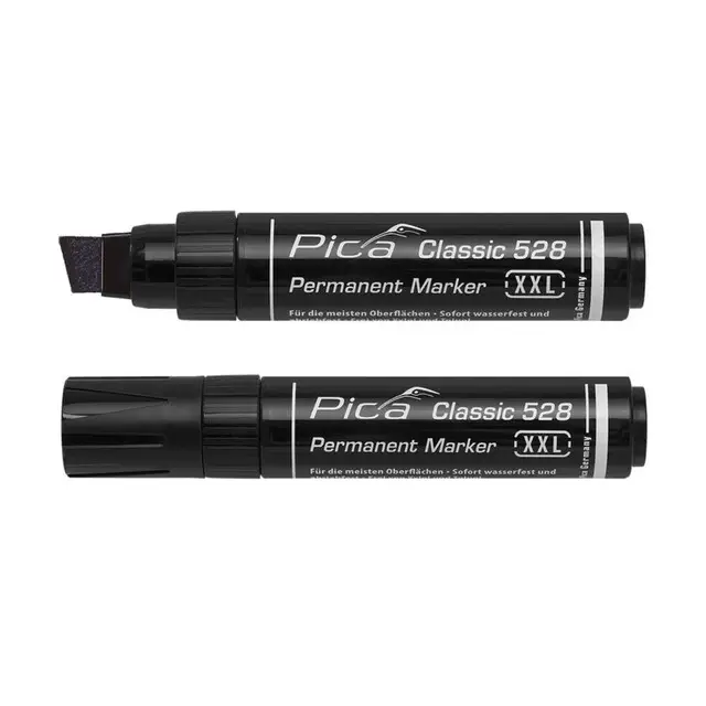 Pica 532/46 Permanent Marker XXL - Zwart Gratis Retour