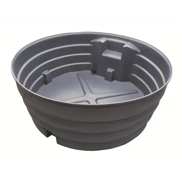 Garantie Inbegrepen La Gee Superbac Round Roll RIM Weidedrinkbak - Kunststof - 1 1/4" - 1000 Liter